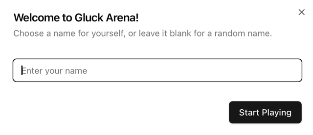 Username Prompt